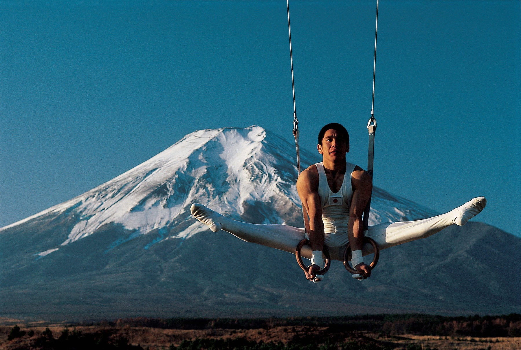 Koji Gushiken at Mt. Fuji