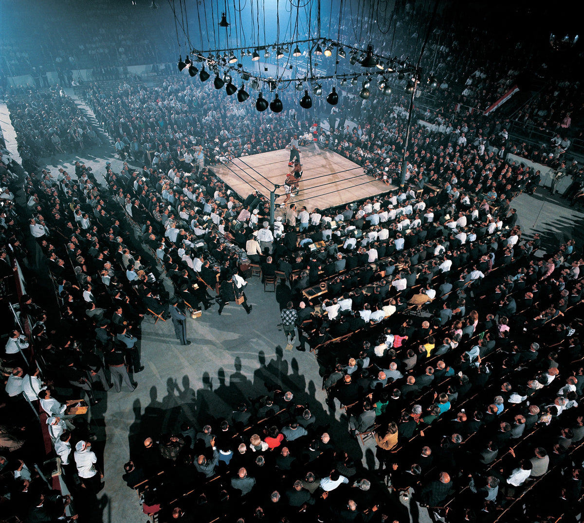 Muhammad Ali - Sonny Liston (Overhead)