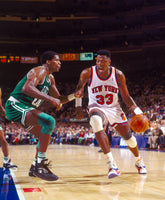 Robert Parish and Patrick Ewing