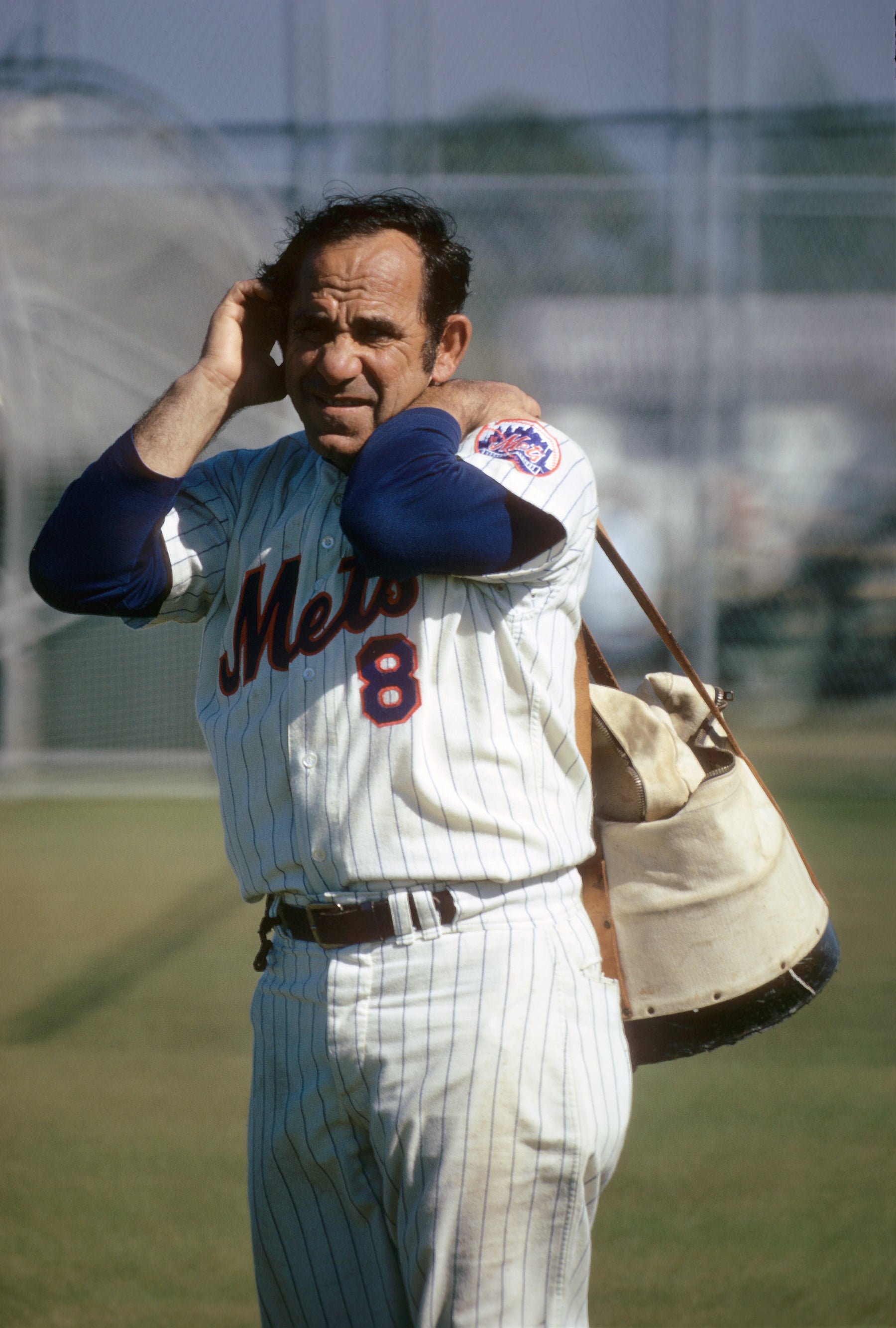 Yogi Berra at Spring Training