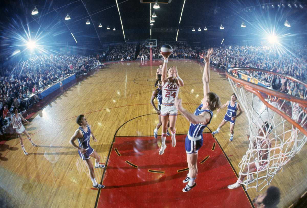 Rick Barry with NY Nets