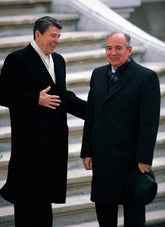 Ronald Reagan and Mikhail Gorbachev, 1985 Geneva Summit