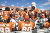 Texas vs Oklahoma, Defense on Bench