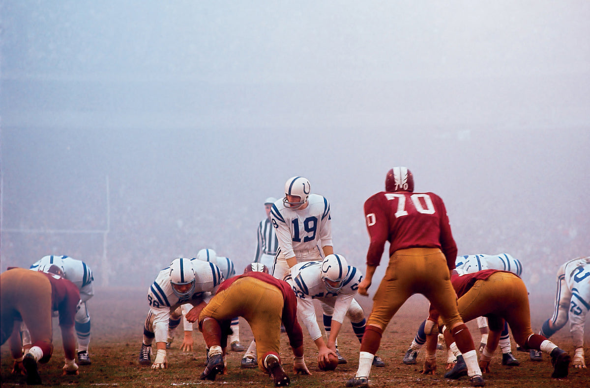 Johnny Unitas in the Fog