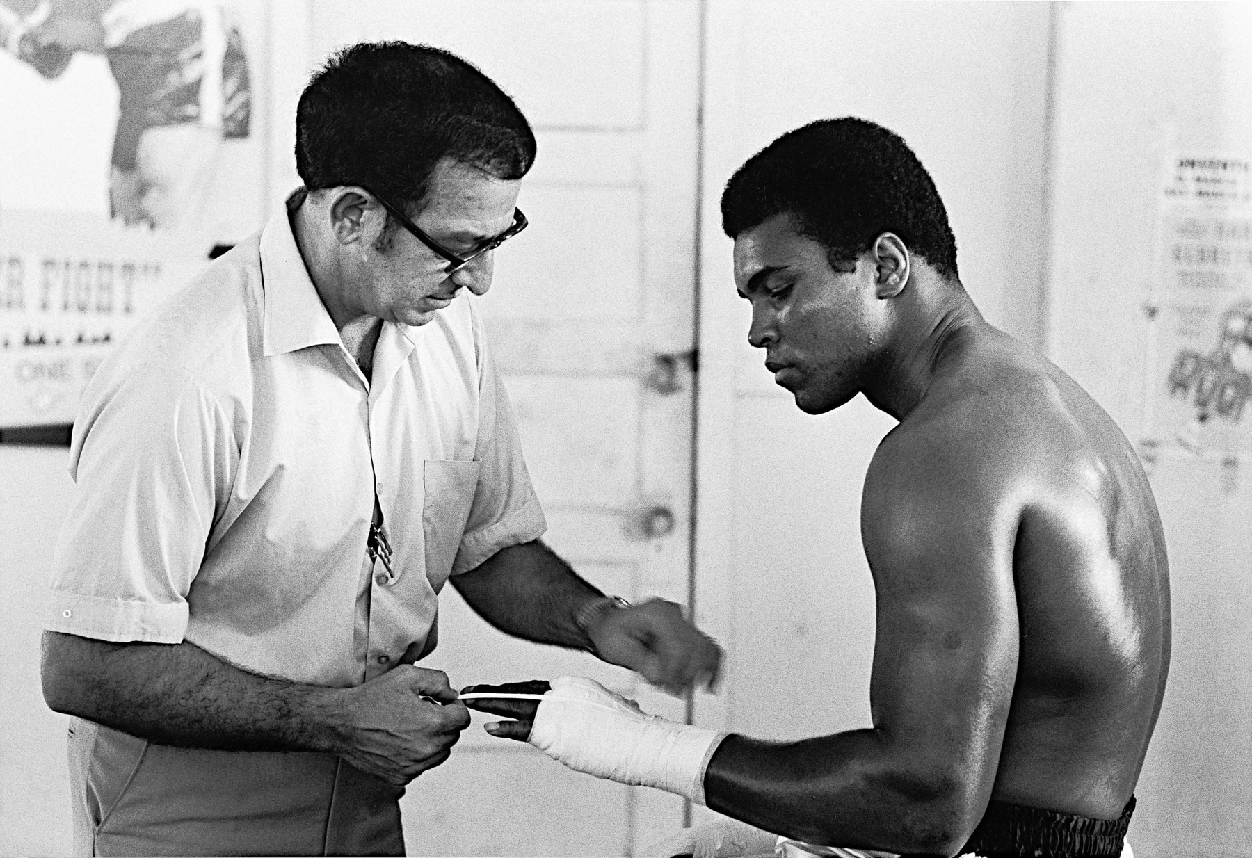 Muhammad Ali Training in Miami with Angelo Dundee