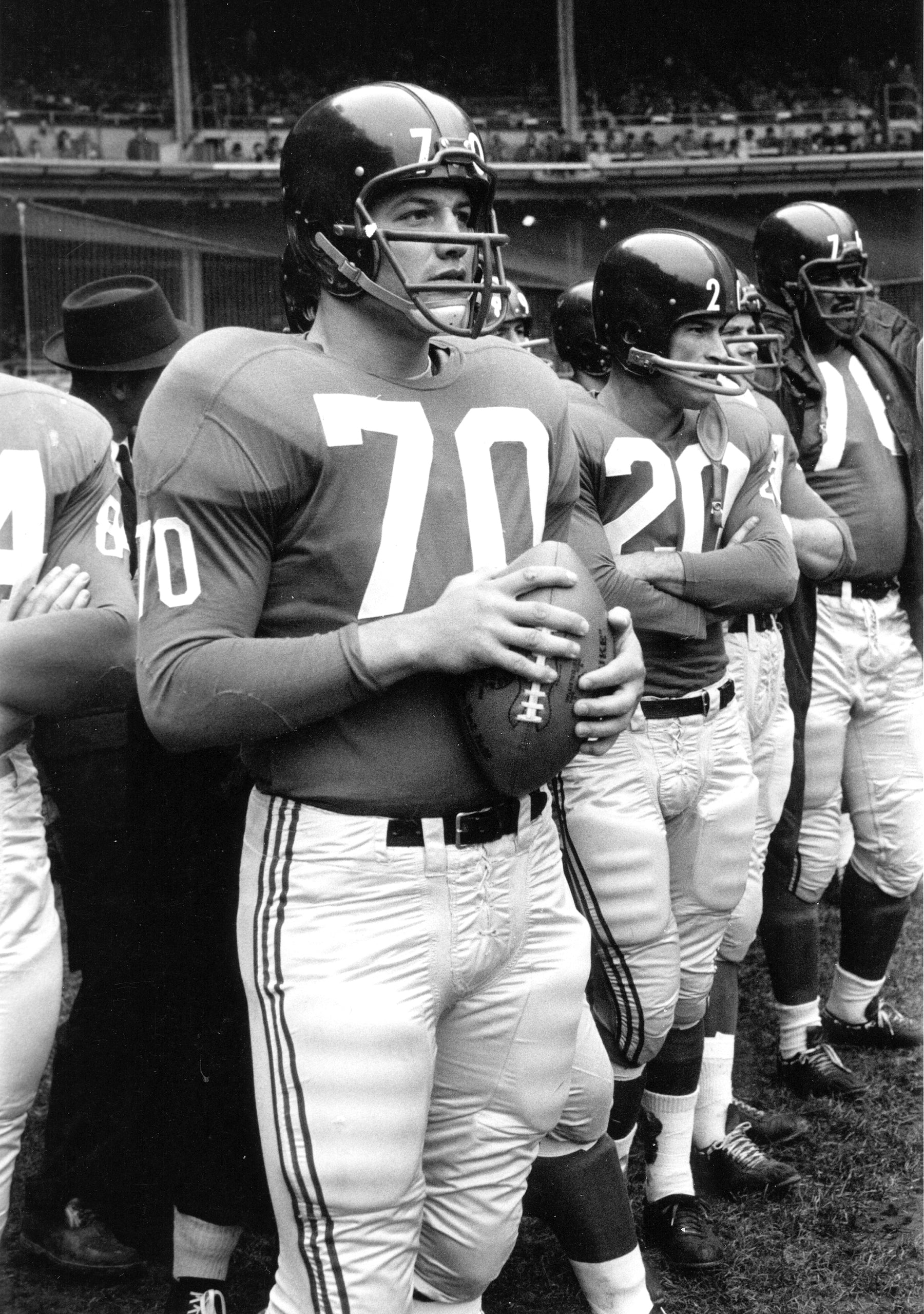 Sam Huff, Rosey Grier, and Jim Patton