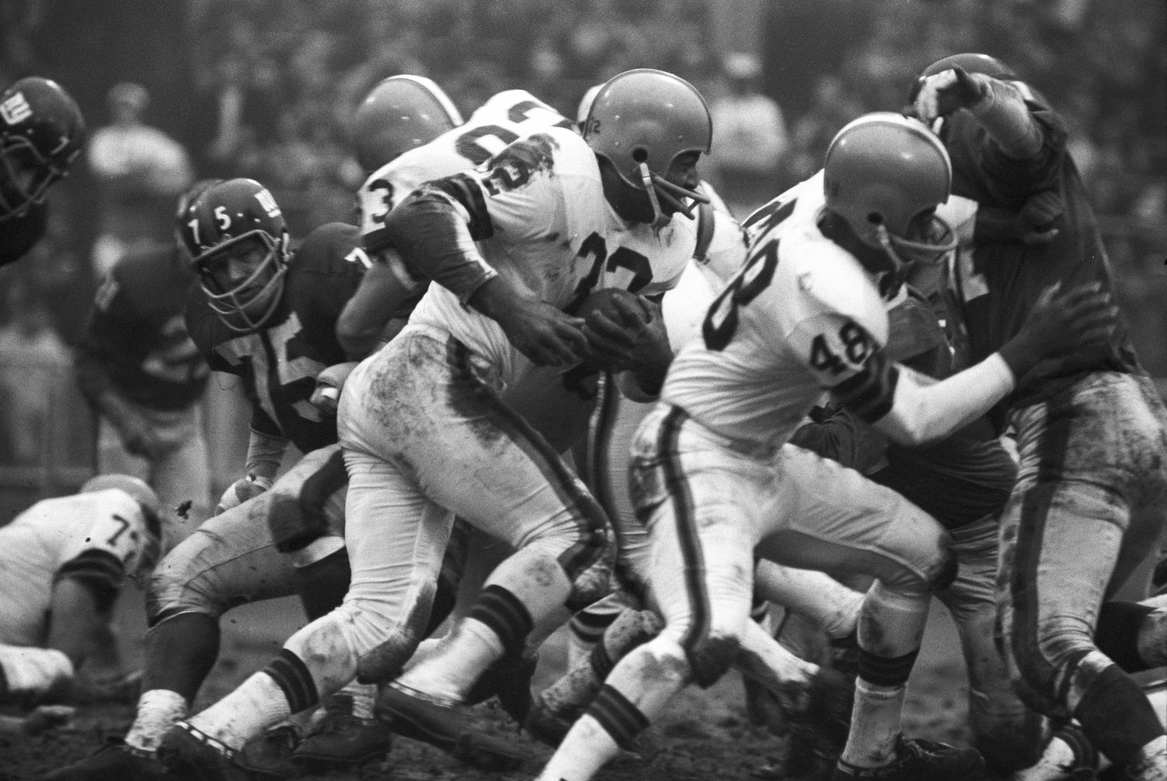 Y.A. Tittle, NY Giants, Yankee Stadium, NY, 1964