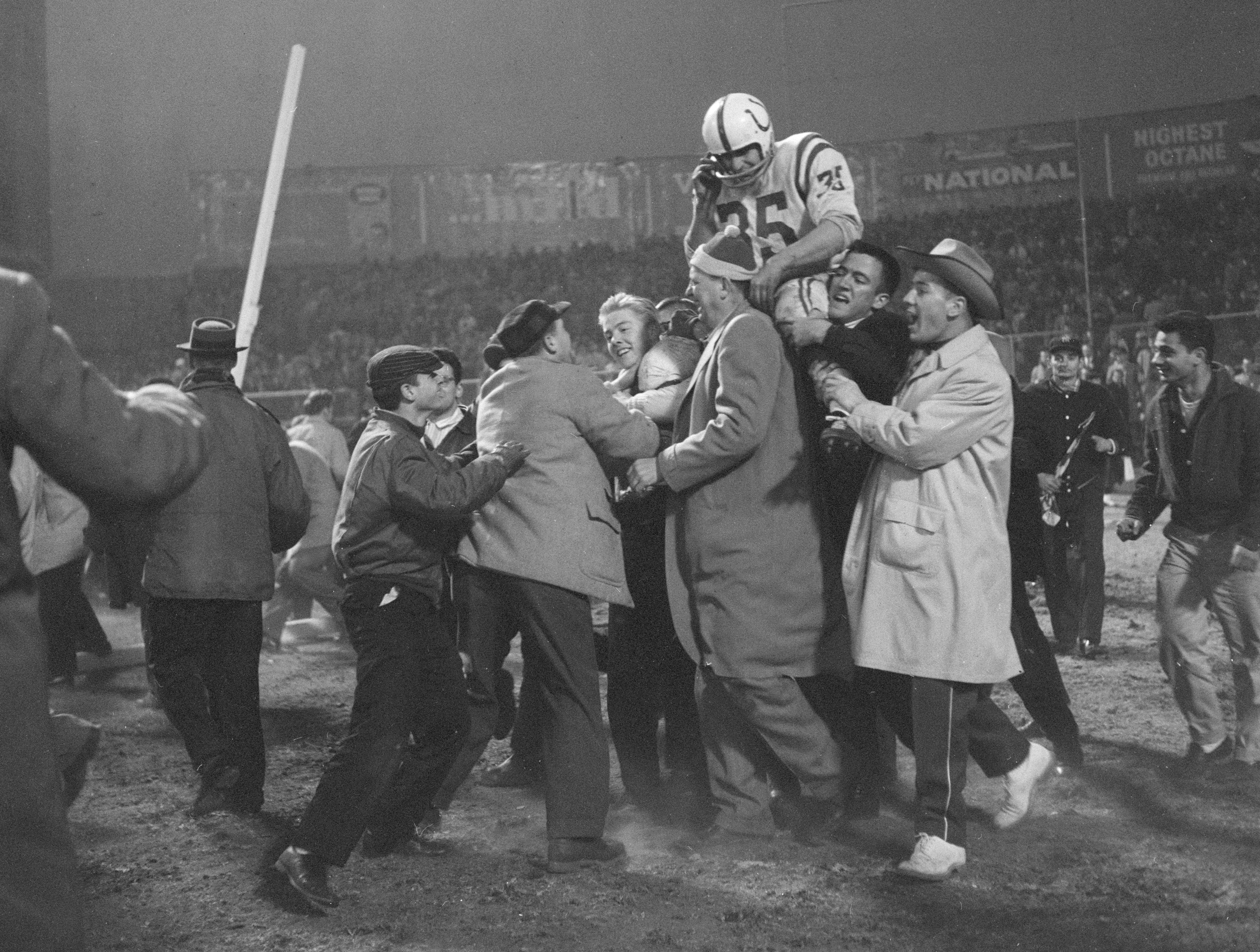 1958 Baltimore Colts Artwork: Hat