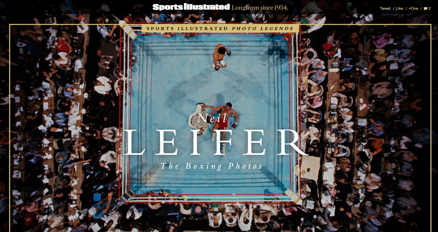 The Boxing Photos, Sports Illustrated Longform