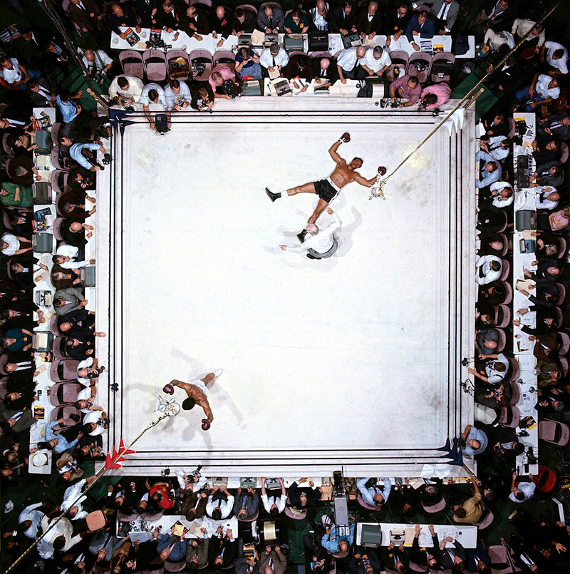 Muhammad Ali vs Cleveland Williams (Aerial) | Neil Leifer Photography