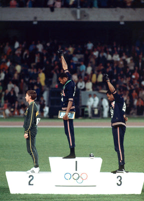 Tommie Smith and John Carlos, 1968 Summer Olympics (Black Power Salute)