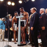 Muhammad Ali and Sonny Liston, Weigh-In