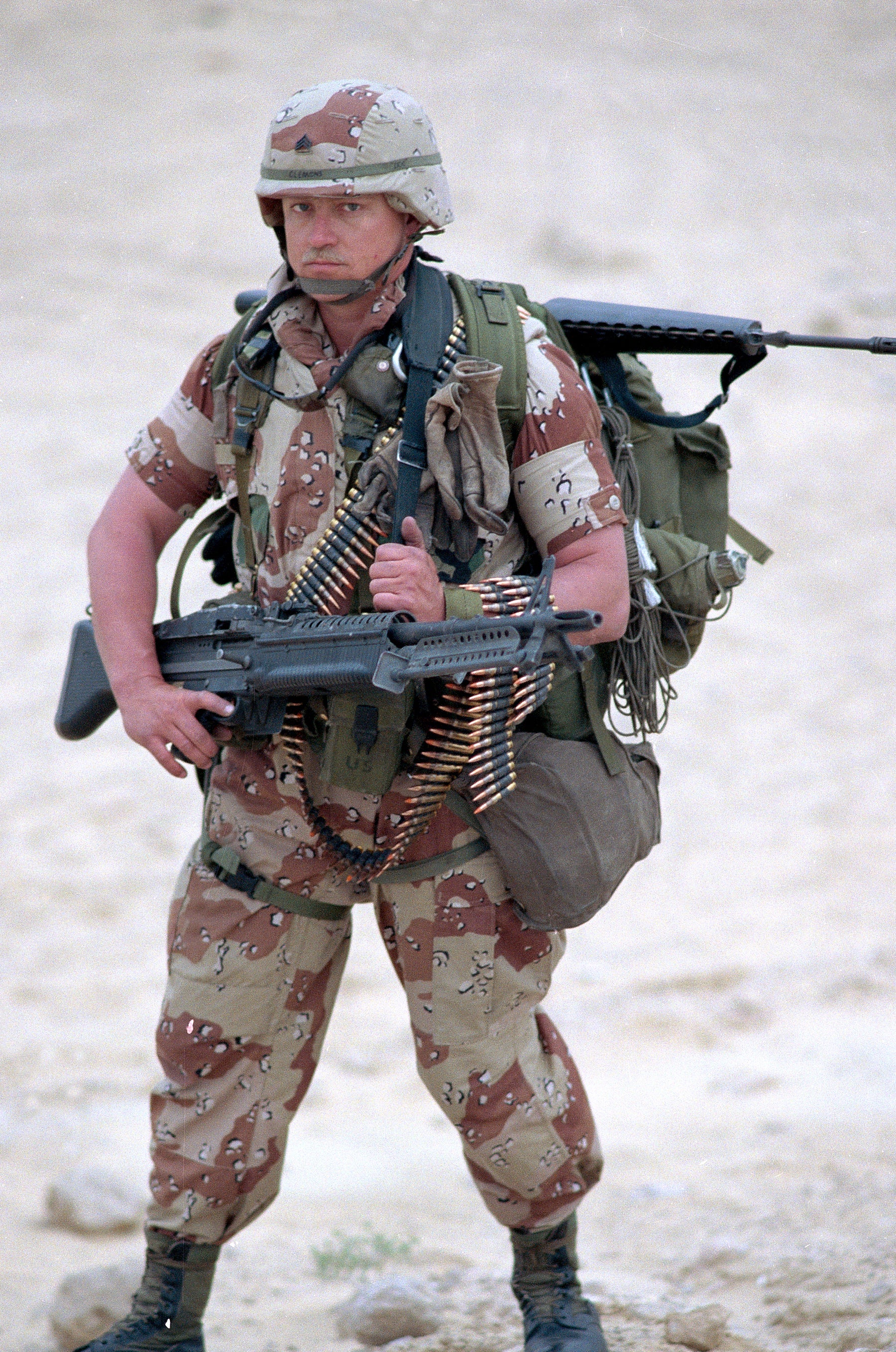 em gear Combat Soldier in Battle Gear