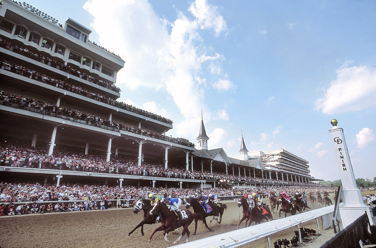 Kentucky Derby - First time by the Grandstand