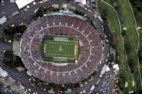 Aerial of the 2005 Rose Bowl, Texas vs Michigan