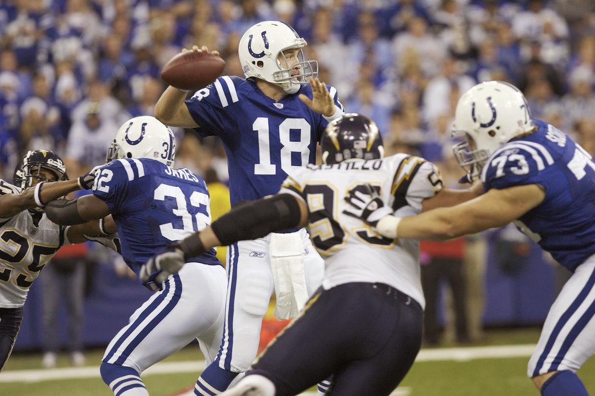 Peyton Manning, Colts vs Chargers