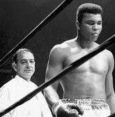 Muhammad Ali with Trainer Angelo Dundee