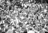JFK at the Orange Bowl