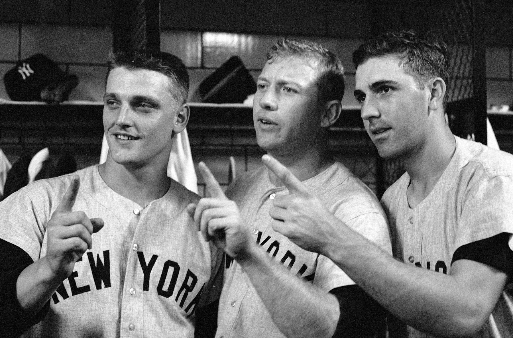 Roger Maris, Mickey Mantle, and Clete Boyer | Neil Leifer Photography 30 x 40 / Open Edition
