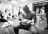 Mike Tyson with Baby