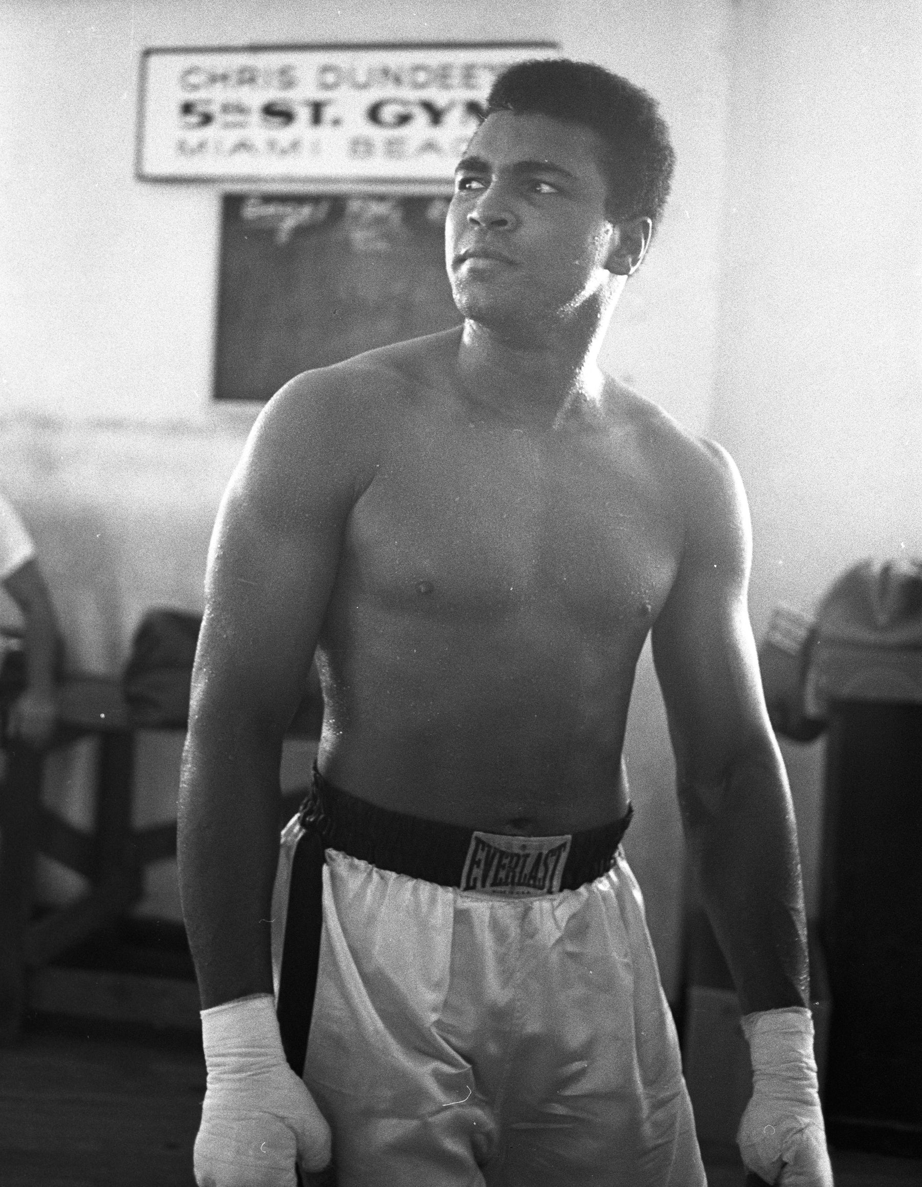 Muhammad Ali at 5th Street Gym
