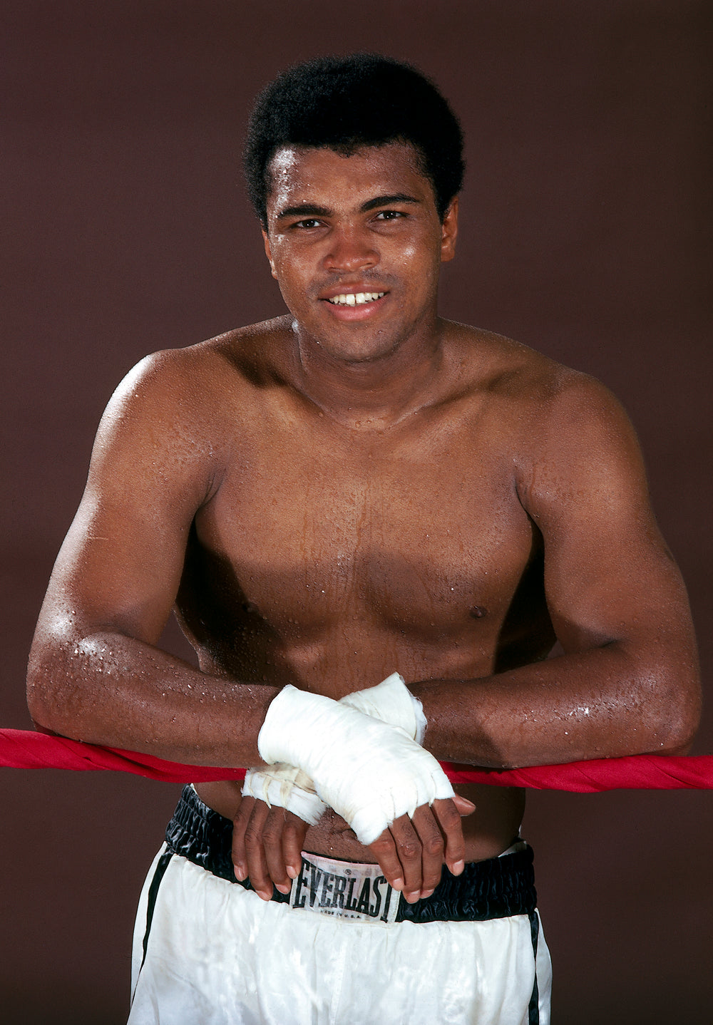 Muhammad Ali Sw Muhammad Ali Posing on the Ropes | Neil Leifer Photography