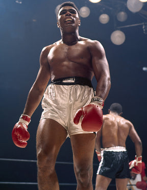 Muhammad Ali vs Floyd Patterson I - Ali Walking Away from Patterson