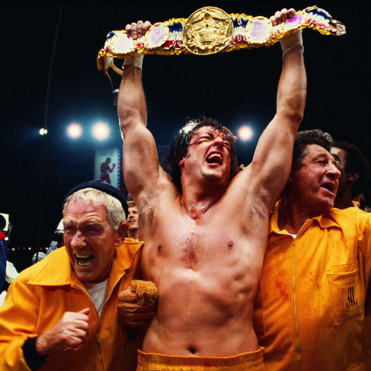 Sylvester Stallone with Belt (Rocky II) display picture 3